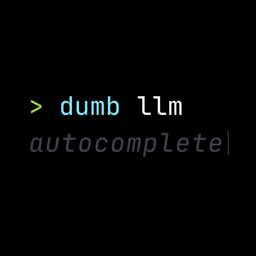 Dumb LLM autocomplete